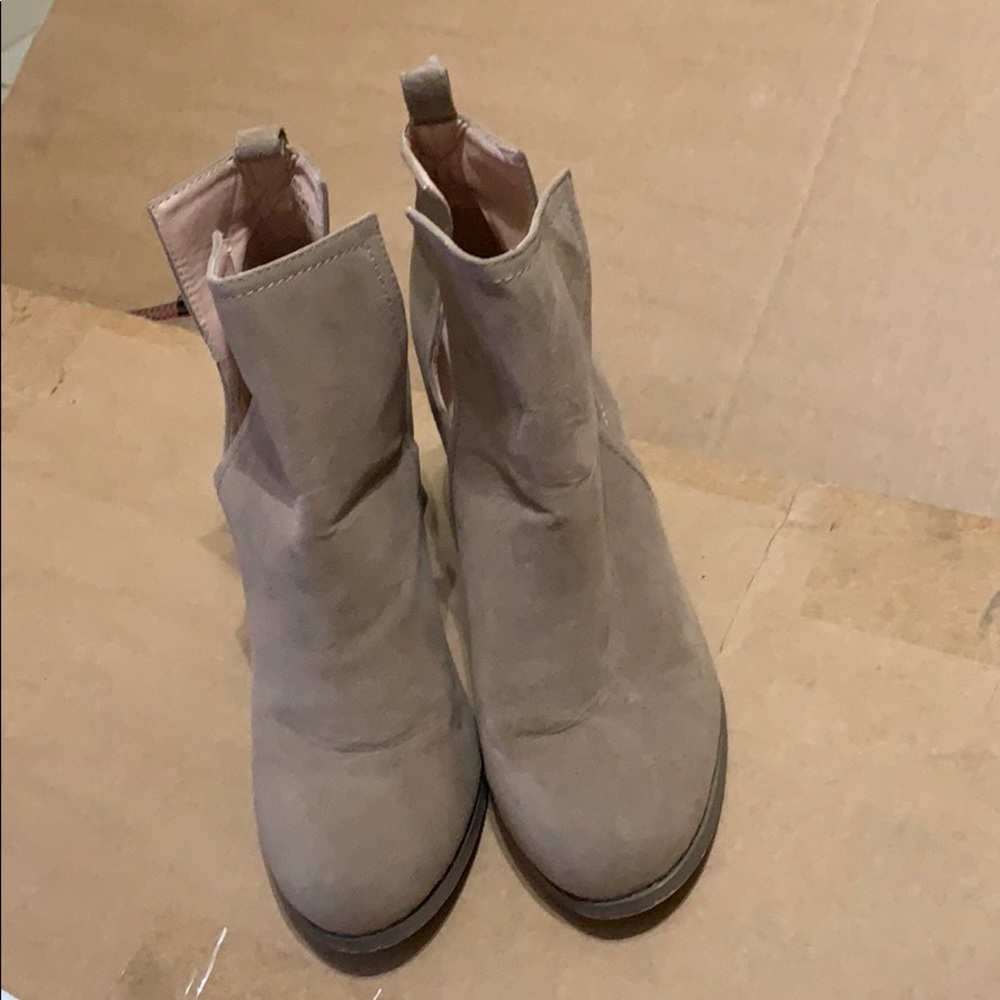 Tan Booties